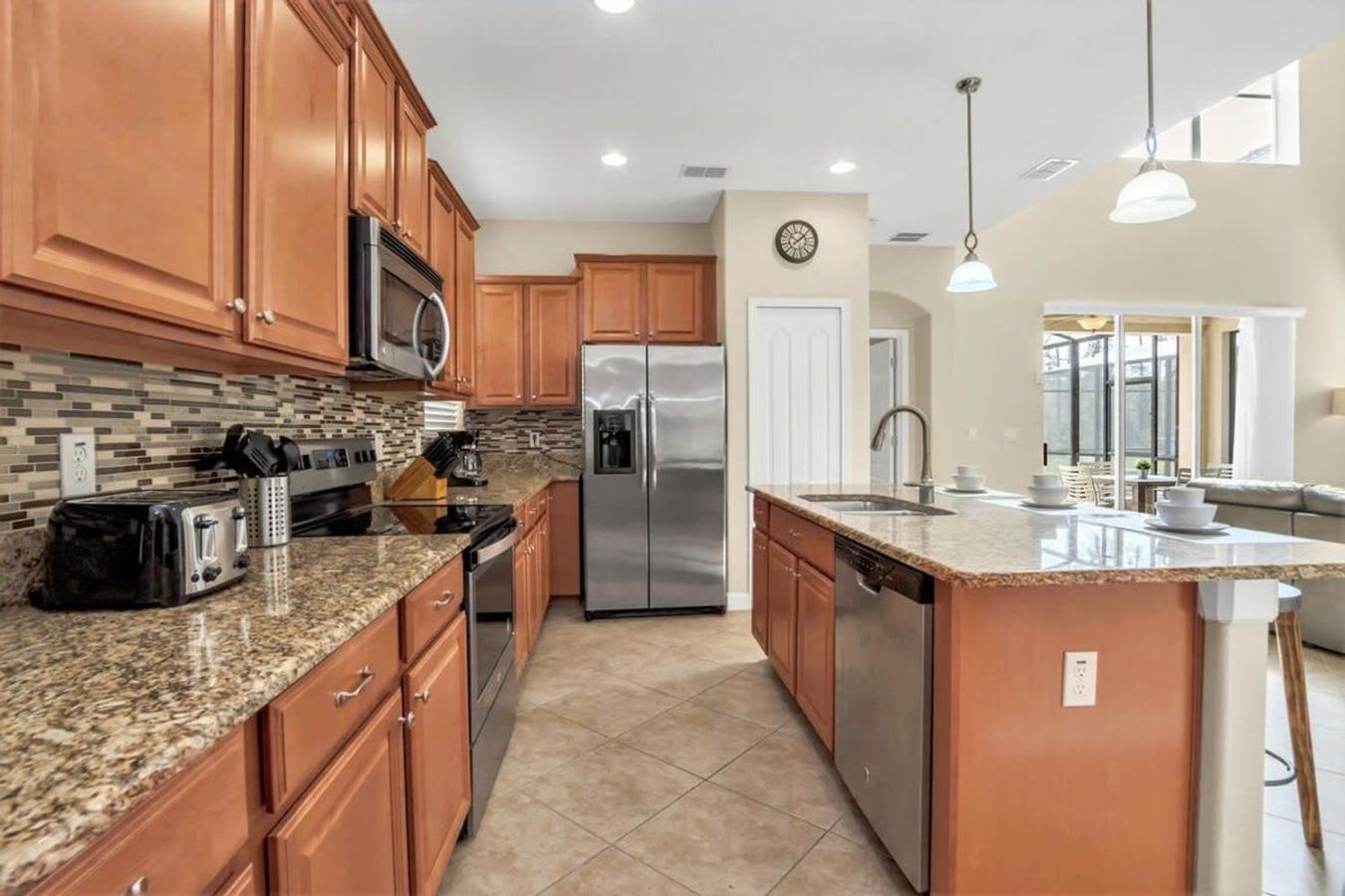 Near Disney - 5Br Home- Games Pool Hot Tub & Bbq Kissimmee Exteriér fotografie