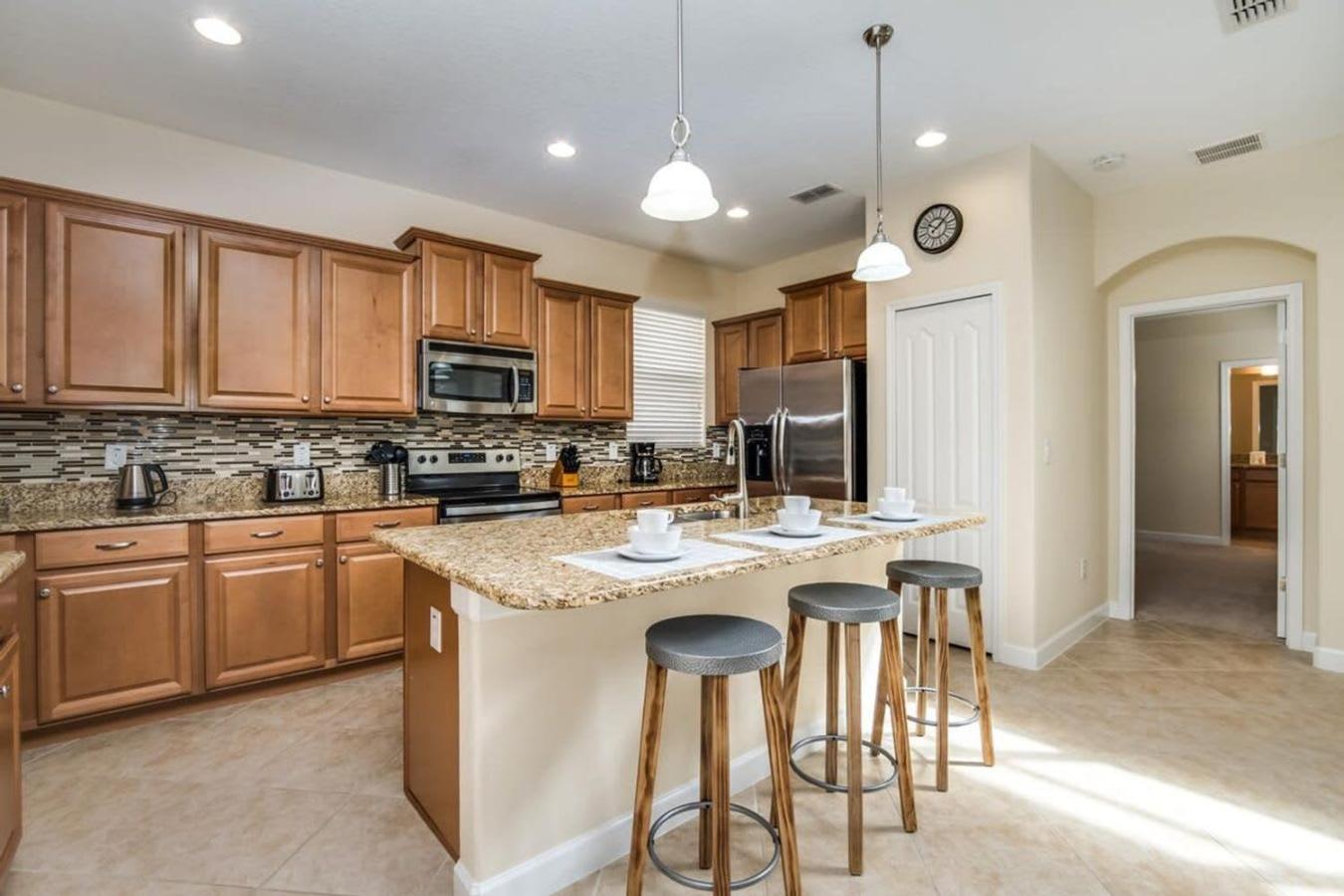 Near Disney - 5Br Home- Games Pool Hot Tub & Bbq Kissimmee Exteriér fotografie