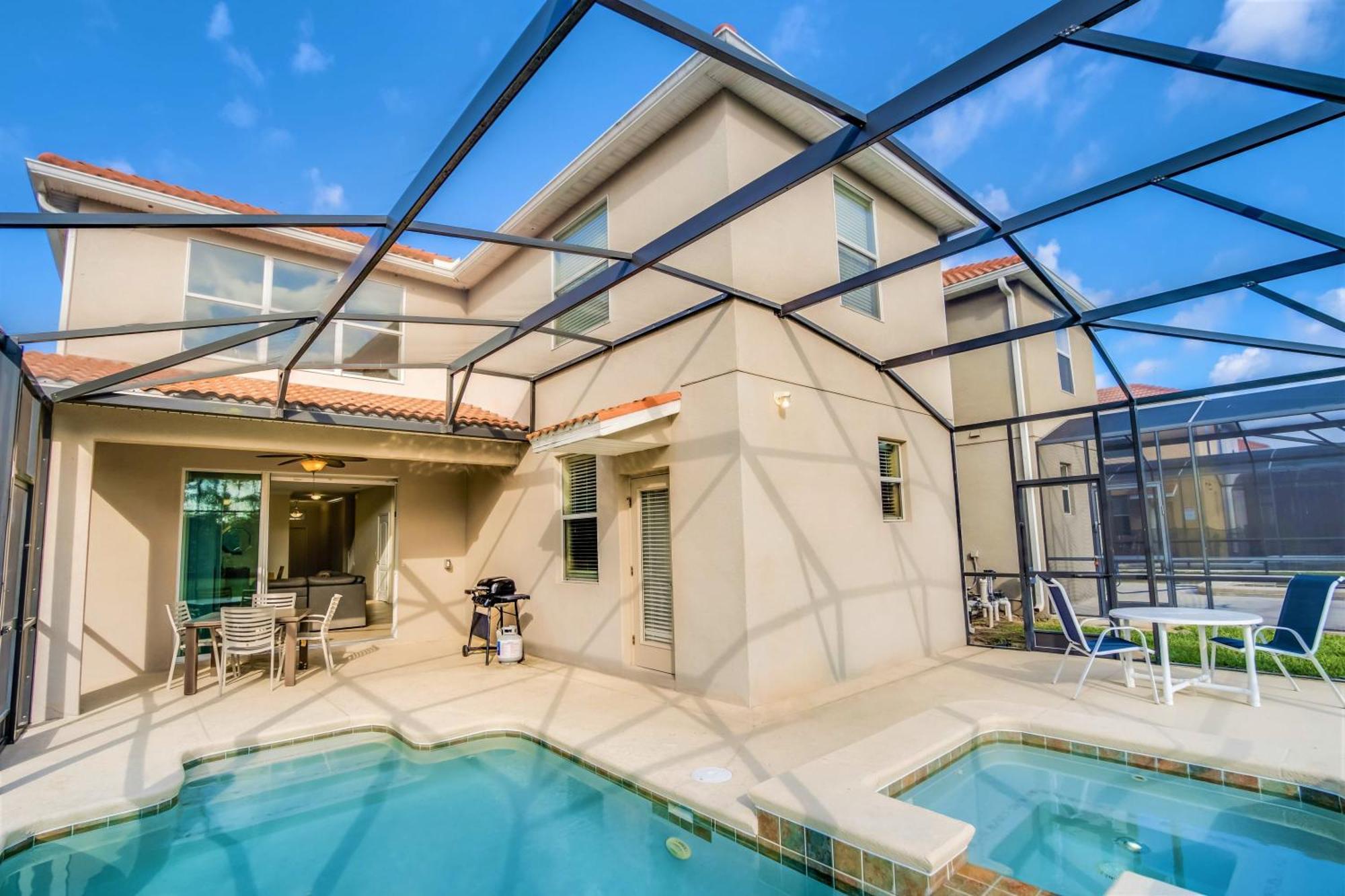 Near Disney - 5Br Home- Games Pool Hot Tub & Bbq Kissimmee Exteriér fotografie